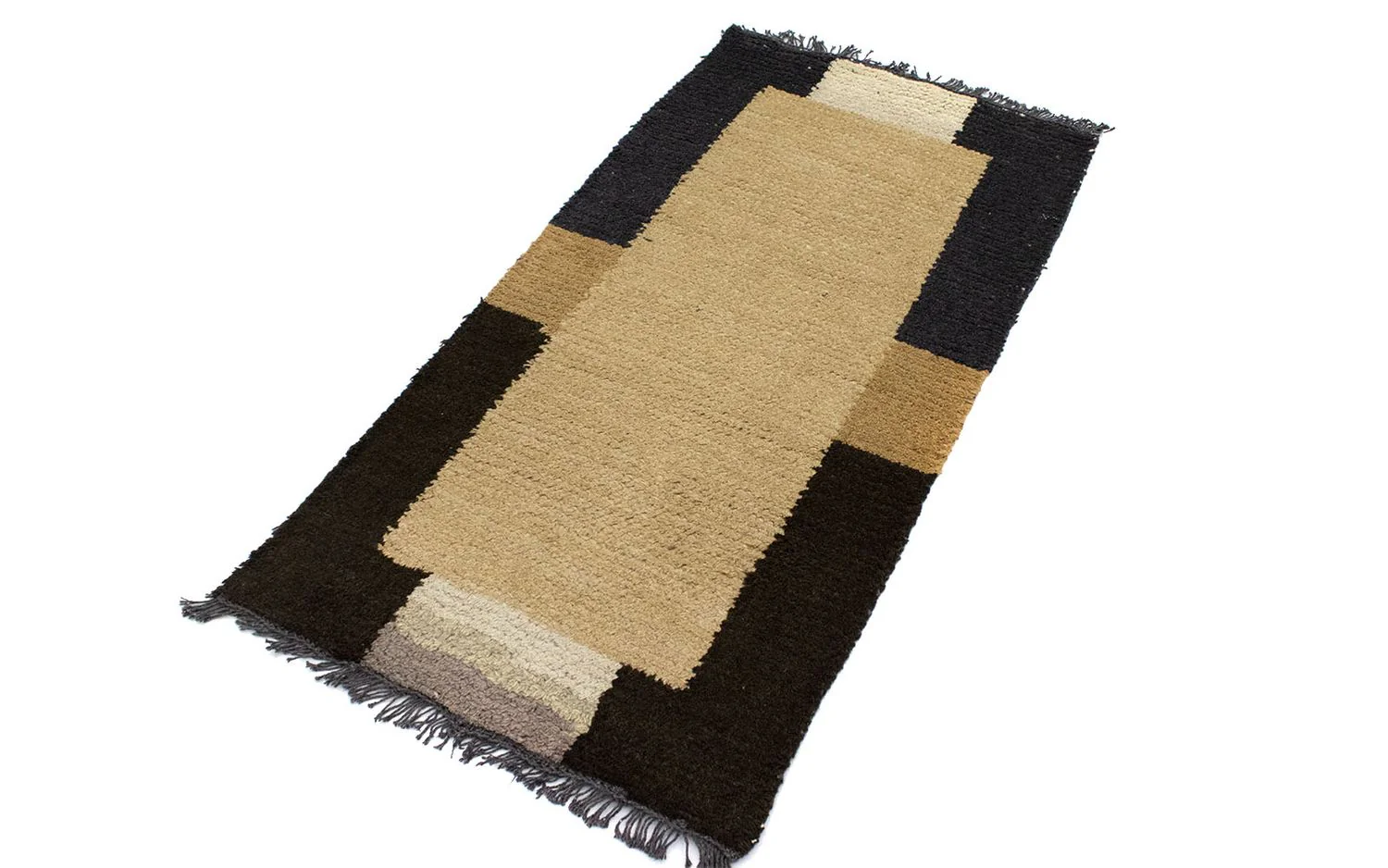Nepal Teppich 140 x 70 cm - beige - Image 3