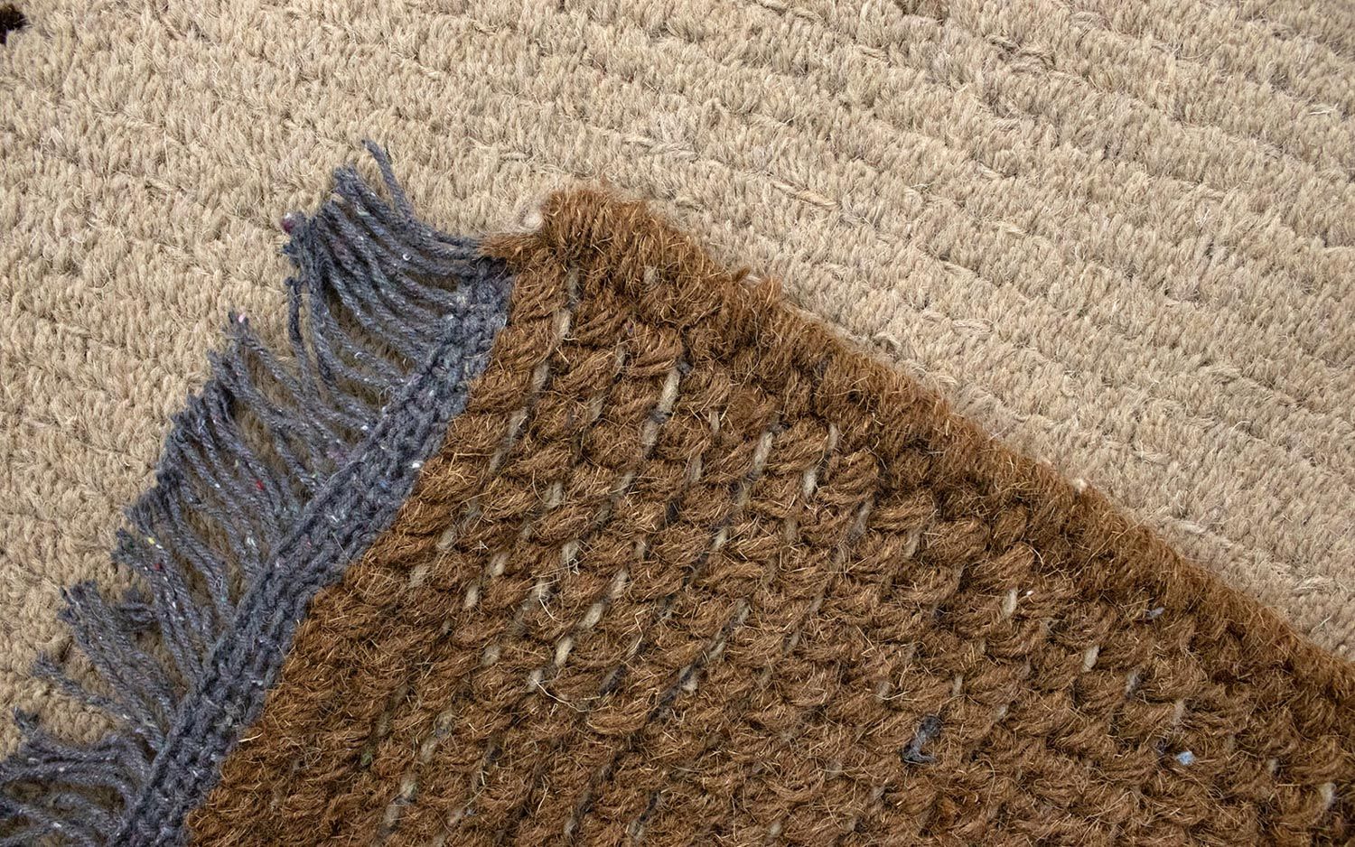 Nepal Teppich 140 x 70 cm - beige - Image 3