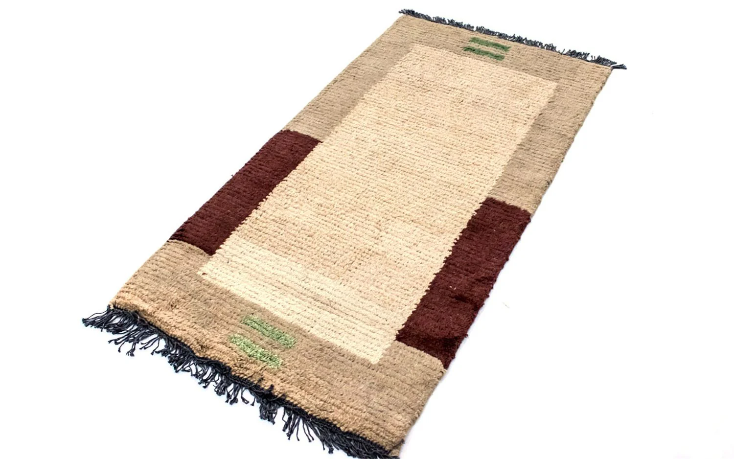 Nepal Teppich 140 x 70 cm - beige - Image 4