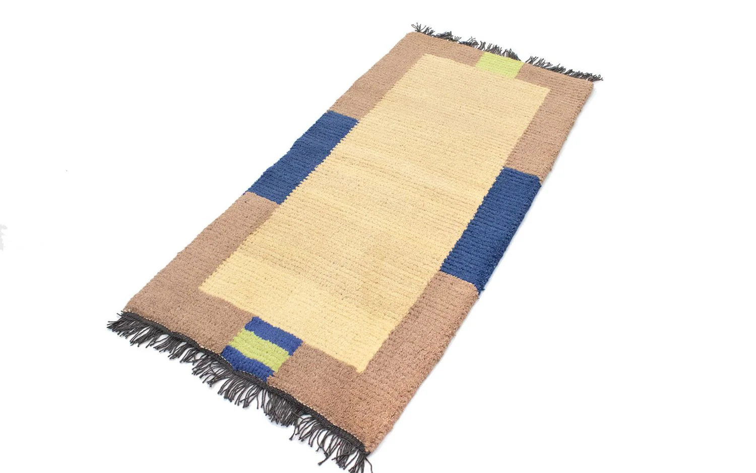 Nepal Teppich 140 x 70 cm - beige - Image 4