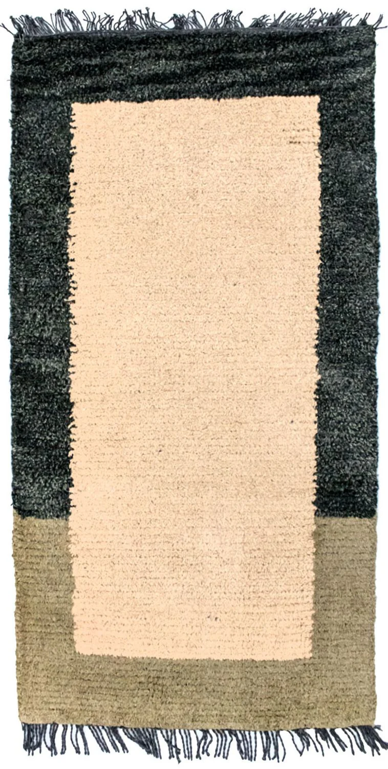 Nepal Teppich 140x70cm - Wollteppich