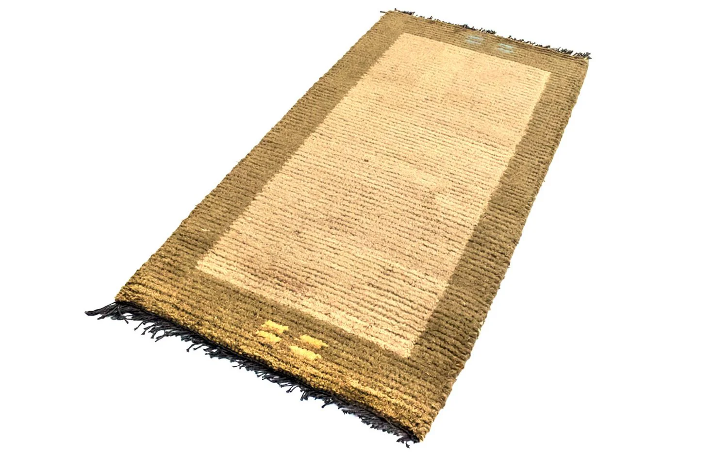 Nepal Teppich 140 x 70 cm - beige - Image 4