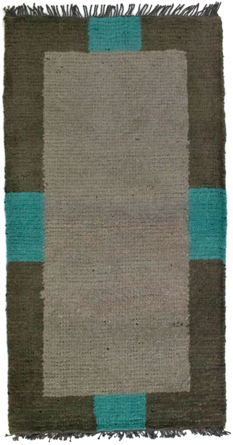 Nepal Teppich 140x70cm - Wollteppich