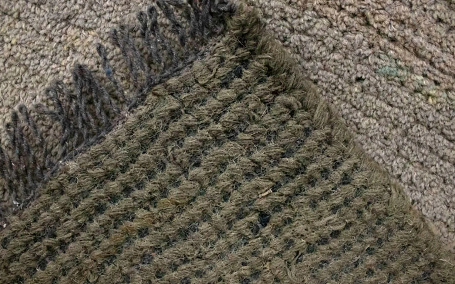 Nepal Teppich 140x70cm - Wollteppich - Image 3