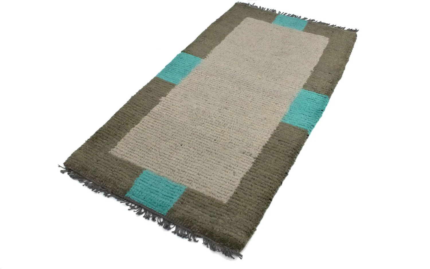 Nepal Teppich 140x70cm - Wollteppich - Image 4