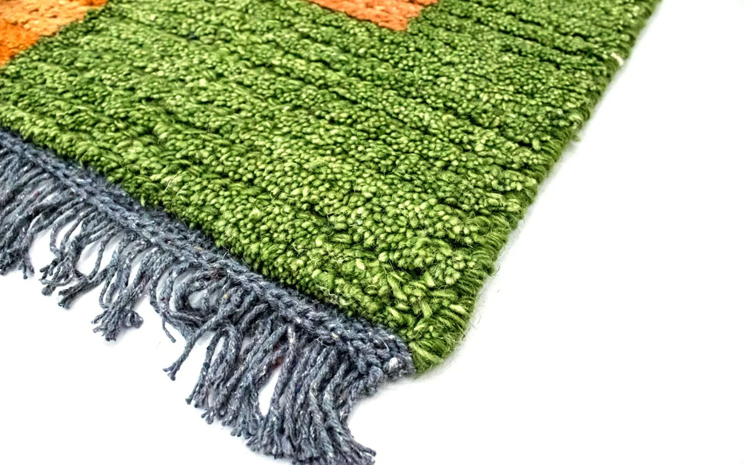 Nepal Teppich 140 x 70 cm - mehrfarbig - Image 4