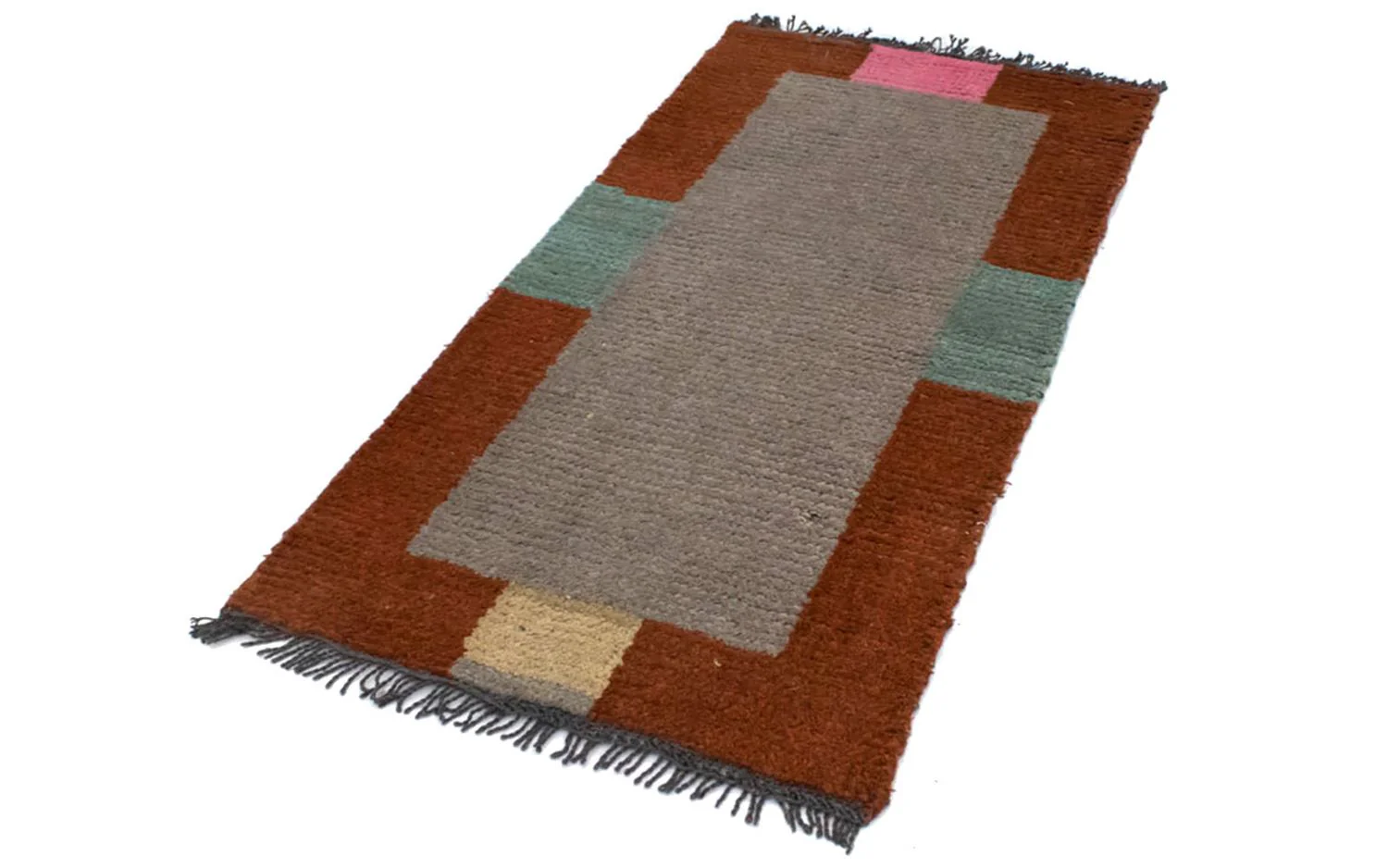 Nepal Teppich 140x70cm - Wollteppich - Image 4
