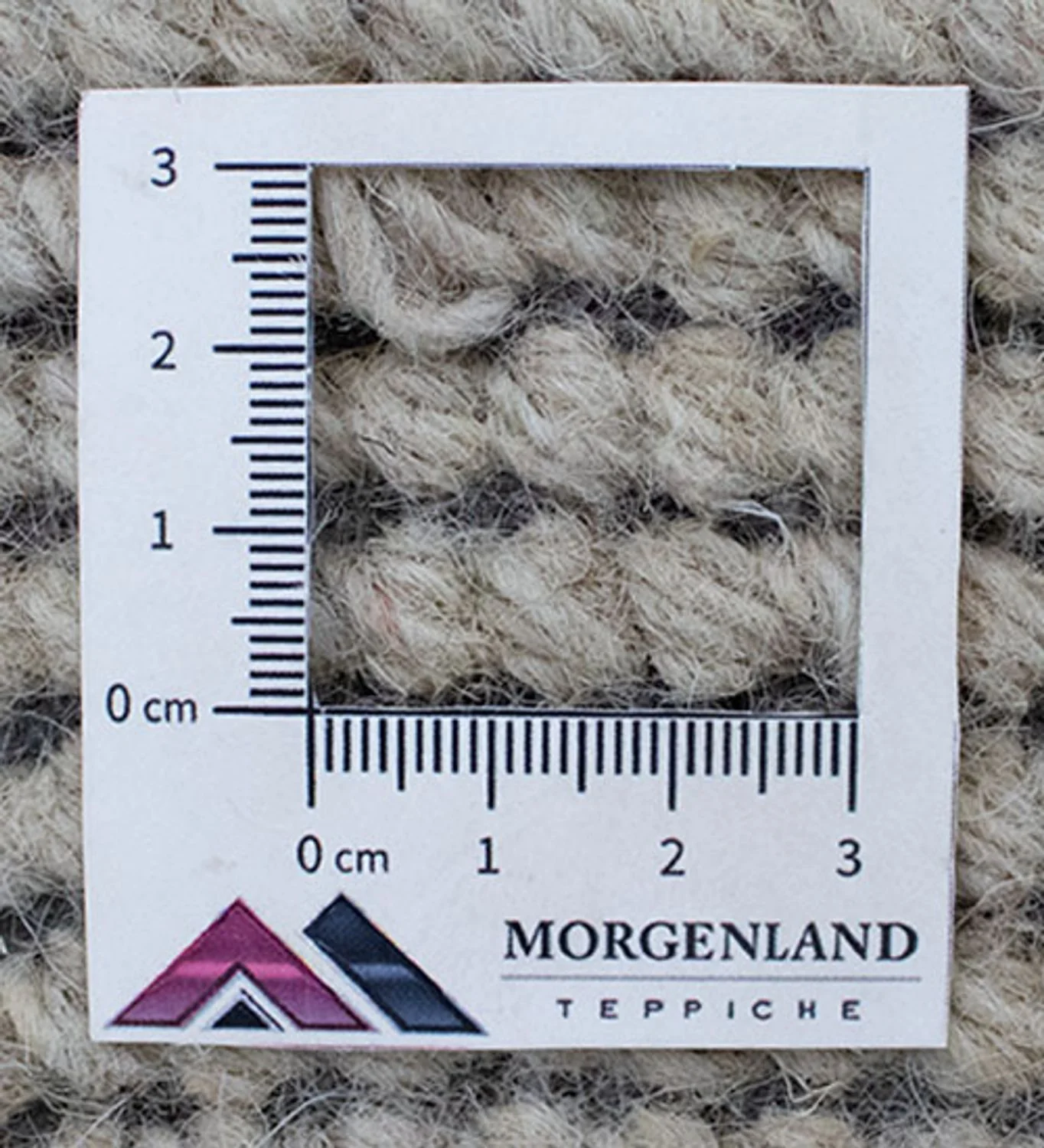 Nepal Teppich 140 x 70 cm - beige - Image 6