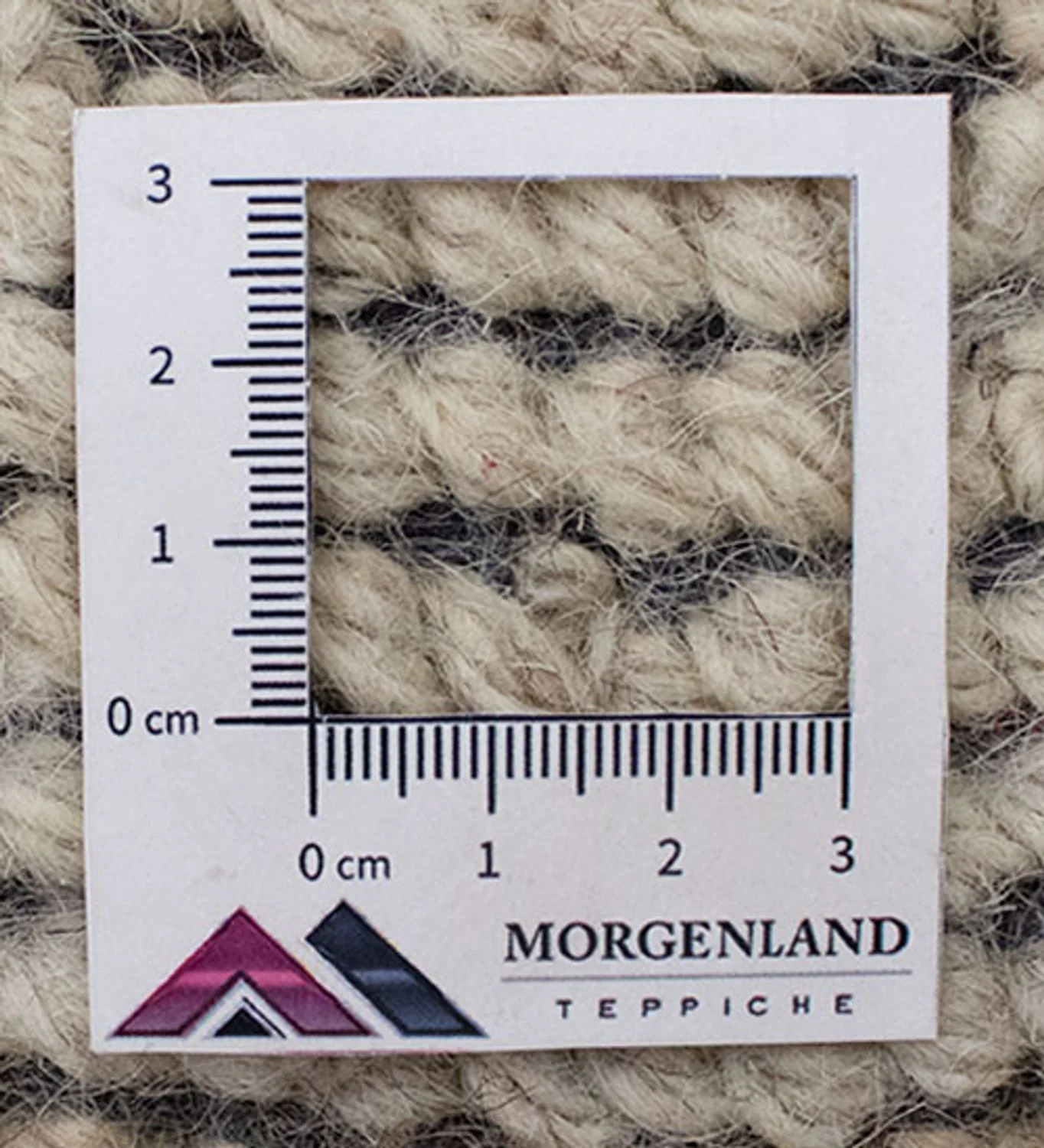 Nepal Teppich 140 x 70 cm - beige - Image 6
