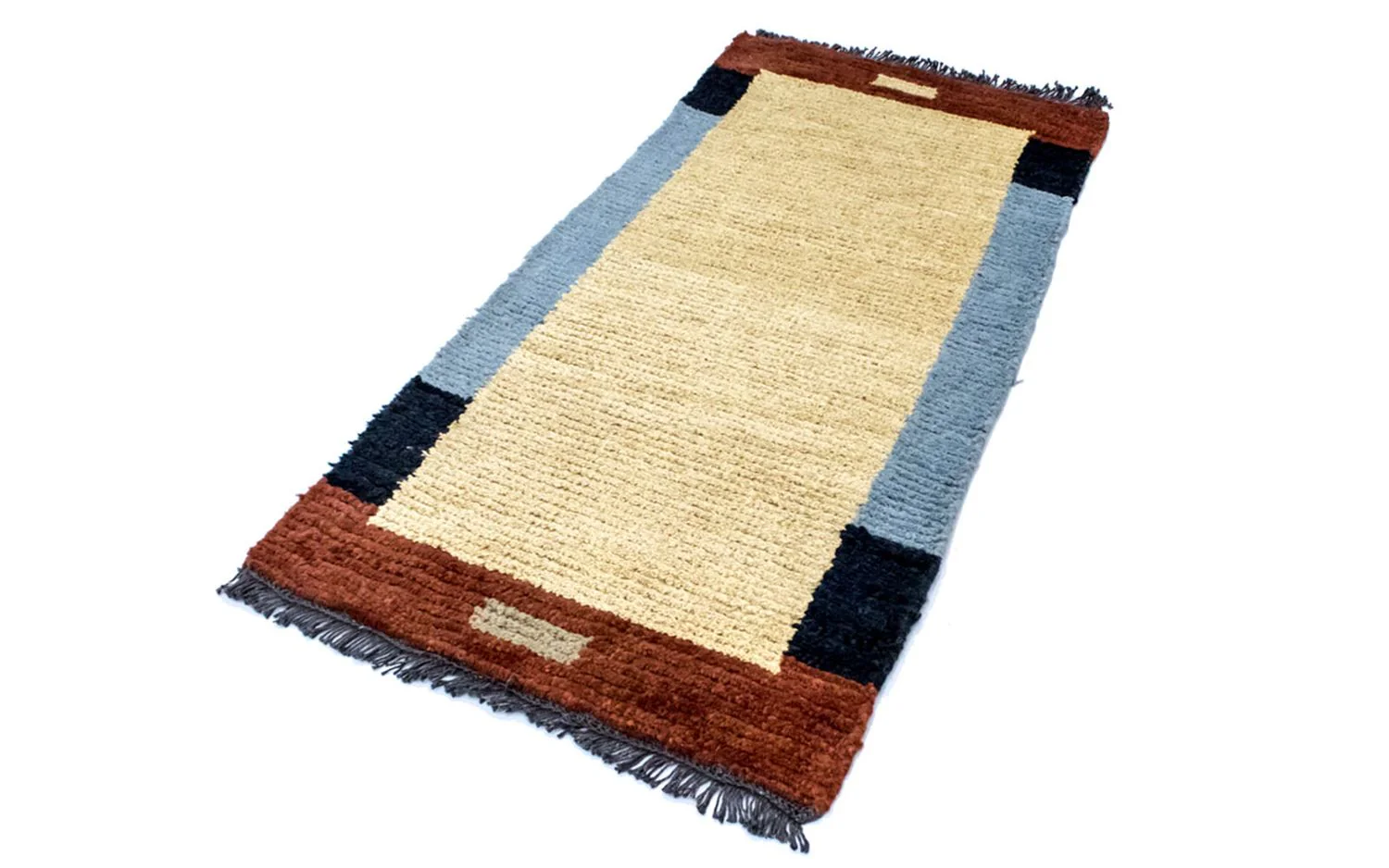 Nepal Teppich 140 x 70 cm - beige - Image 4