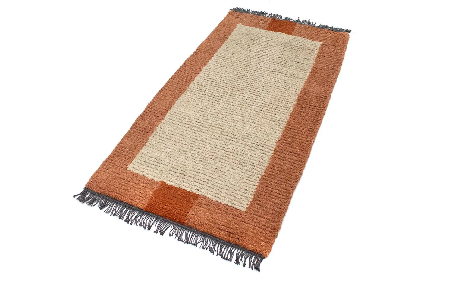 Nepal Teppich 140 x 70 cm - beige - Image 4