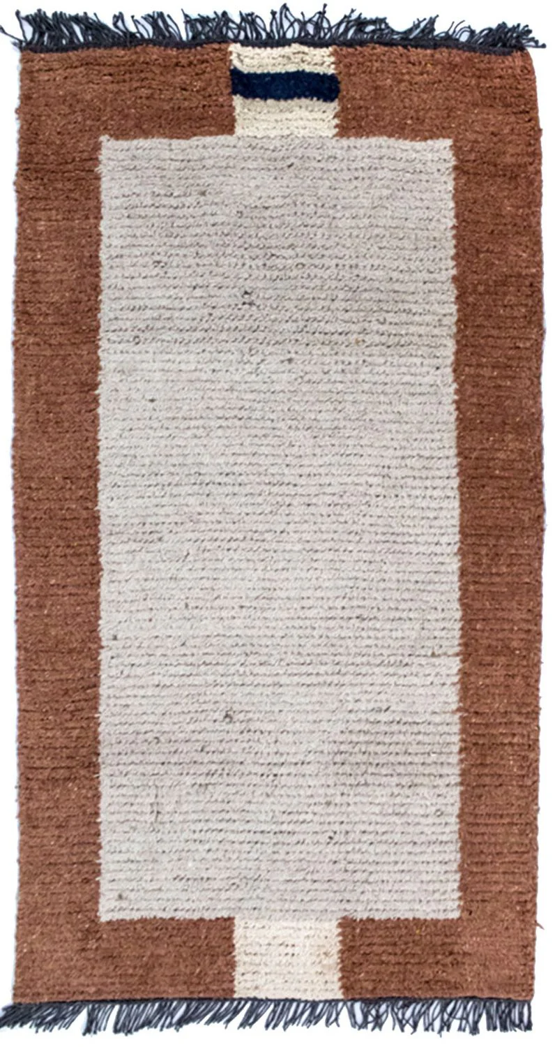 Nepal Teppich 140x70cm - Wollteppich