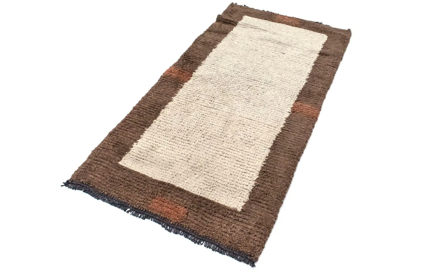 Nepal Teppich 140 x 70 cm - beige - Image 4