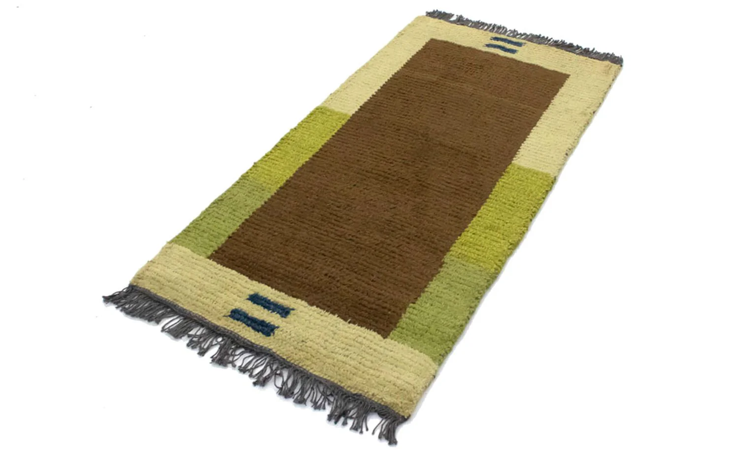 Nepal Teppich 140 x 70 cm - braun - Image 4