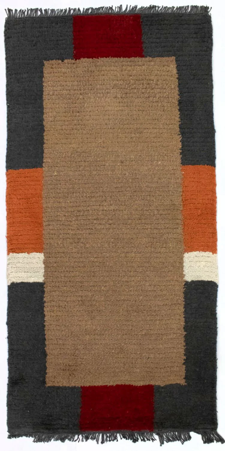 Nepal Teppich 140x70cm - Wollteppich