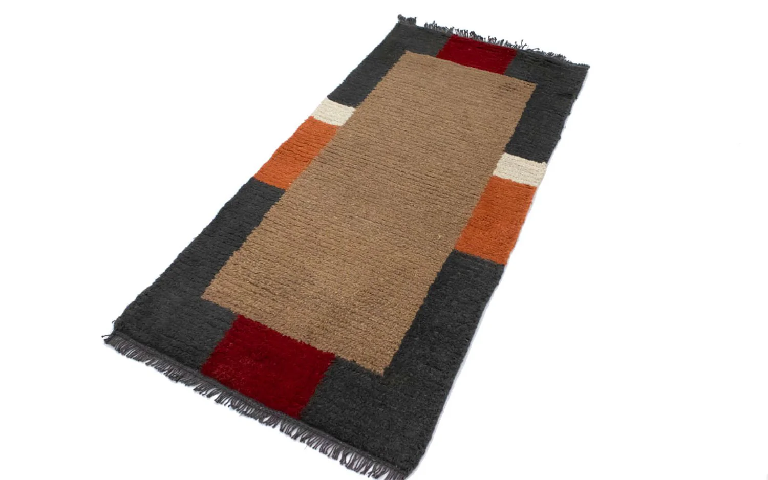 Nepal Teppich 140x70cm - Wollteppich - Image 4