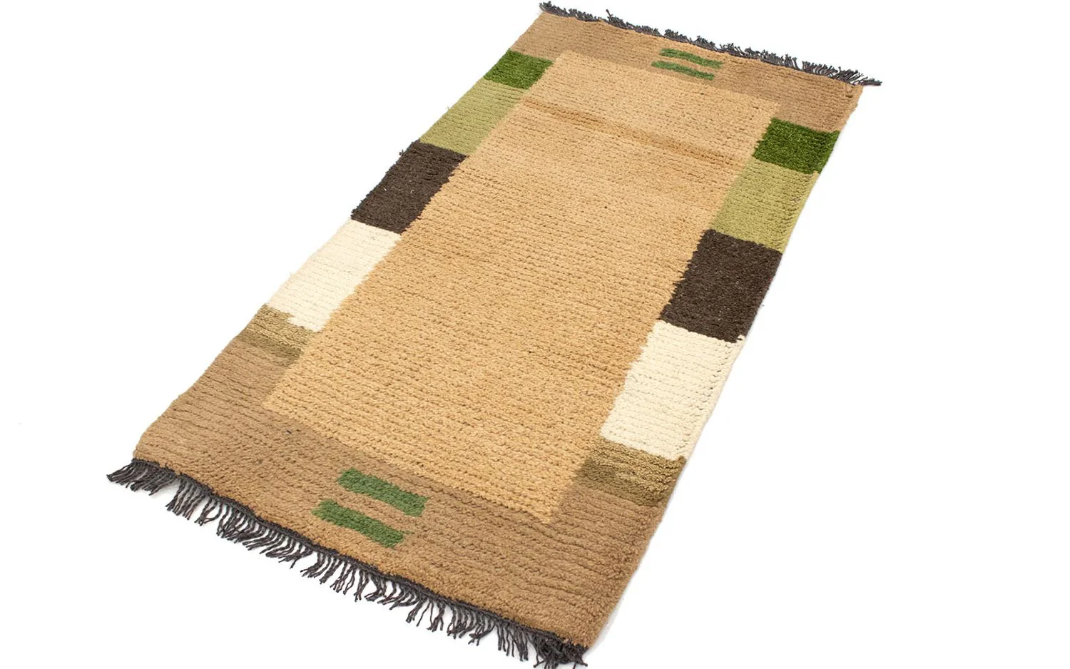 Nepal Teppich 140x70cm - Wollteppich - Image 4