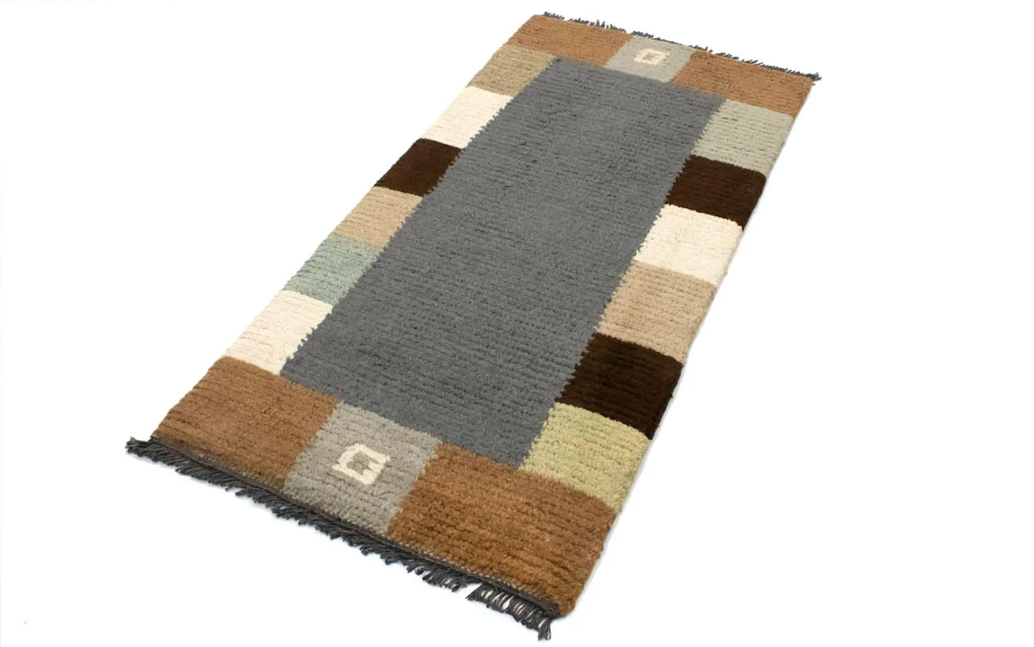 Nepal Teppich 140x70cm - Wollteppich - Image 4