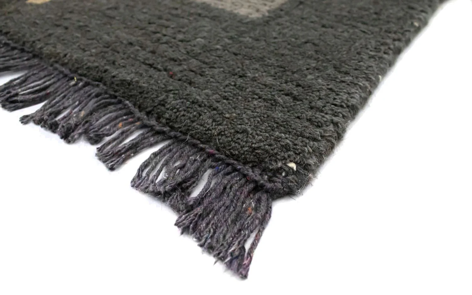 Nepal Teppich 140 x 70 cm - grau - Image 2