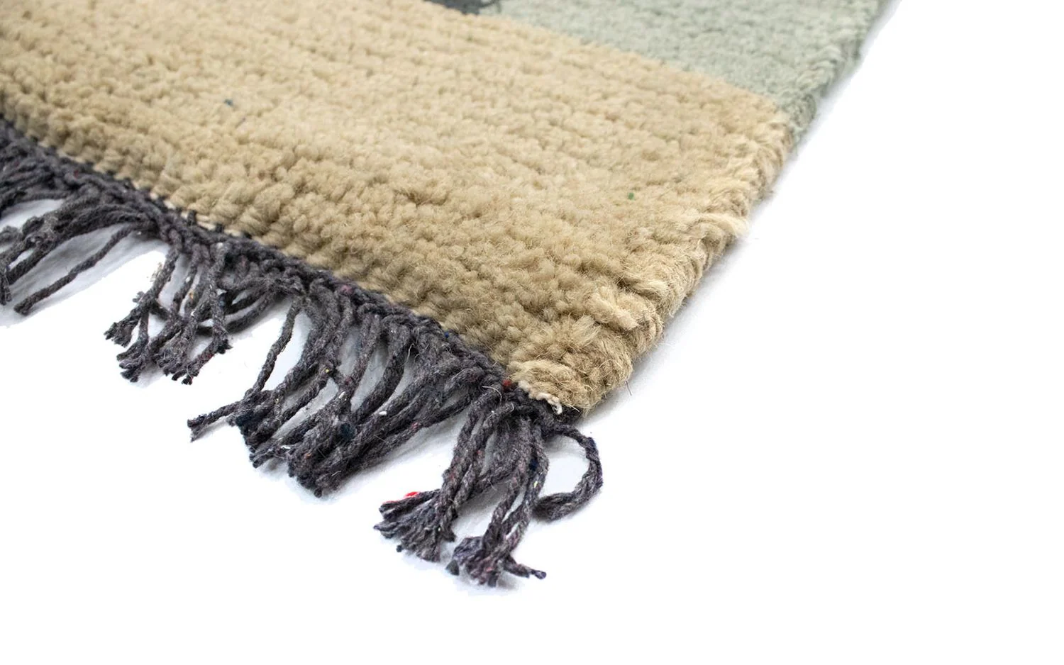 Nepal Teppich 140 x 70 cm - grün - Image 2