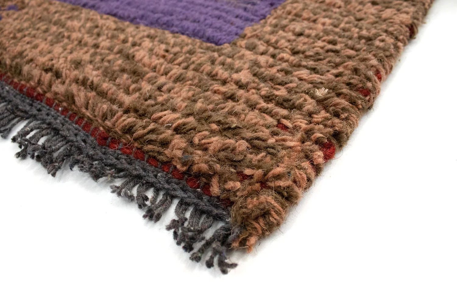Nepal Teppich 140 x 70 cm - lila - Image 2