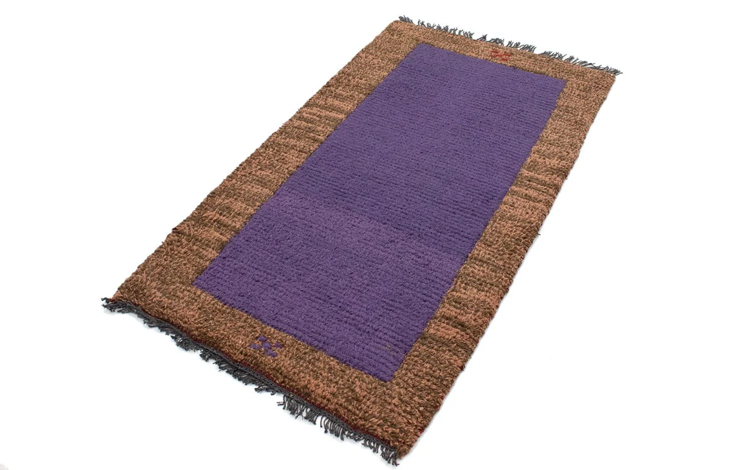 Nepal Teppich 140 x 70 cm - lila - Image 4