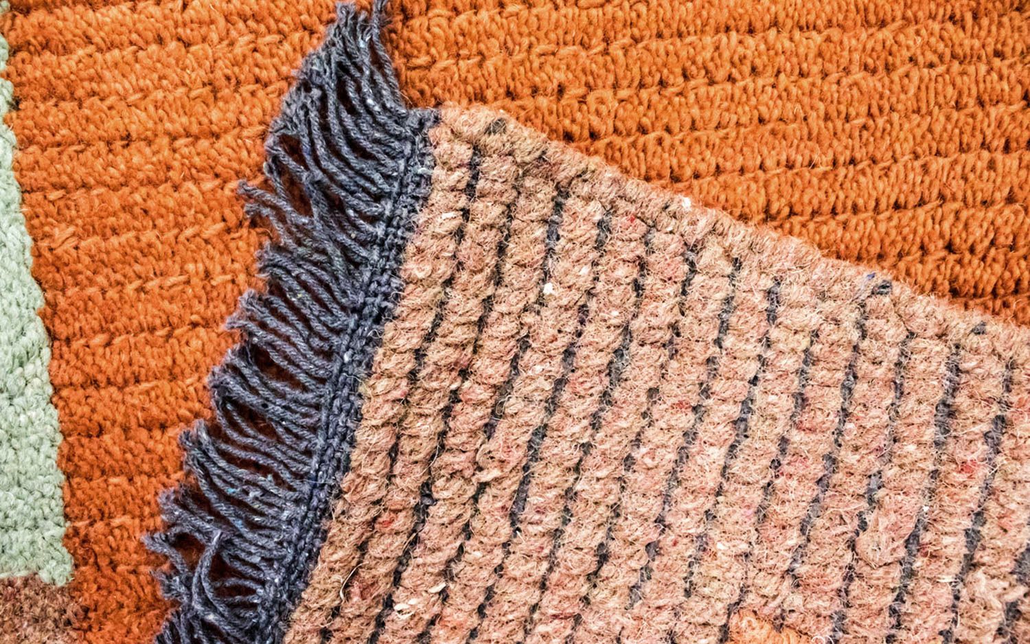 Nepal Teppich 140 x 70 cm - mehrfarbig - Image 3