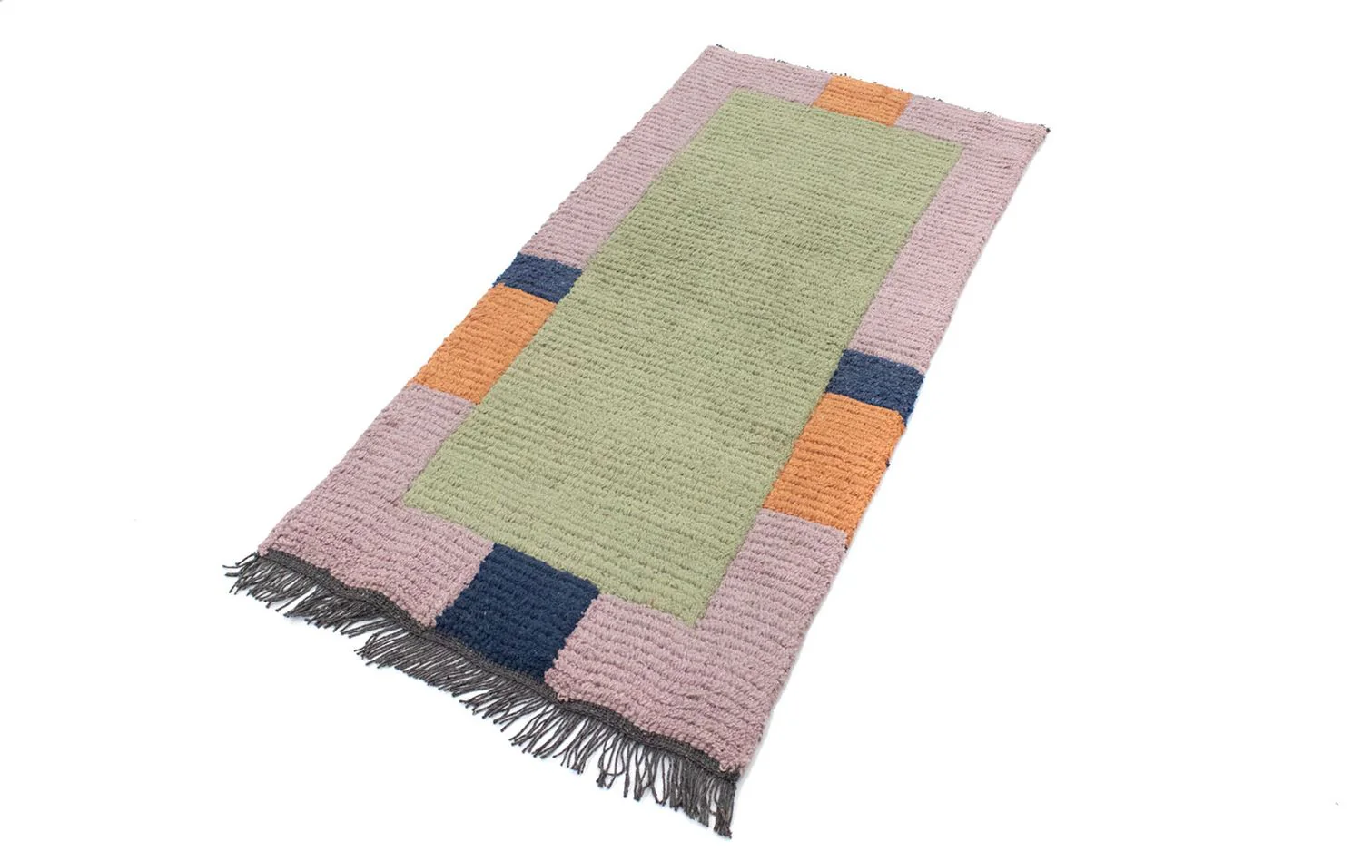 Nepal Teppich 140 x 70 cm - mehrfarbig - Image 4
