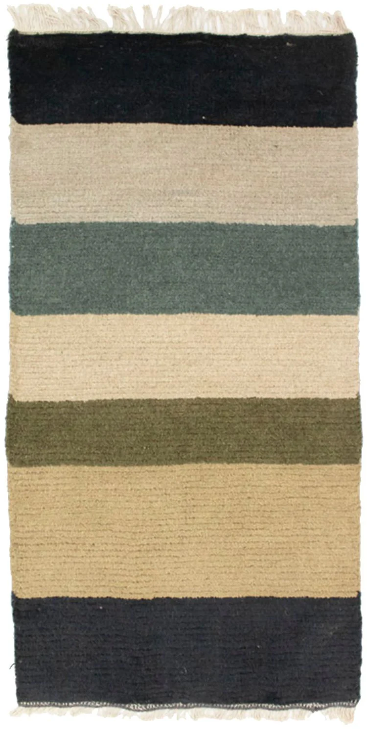 Nepal Teppich 140 x 70 cm - mehrfarbig