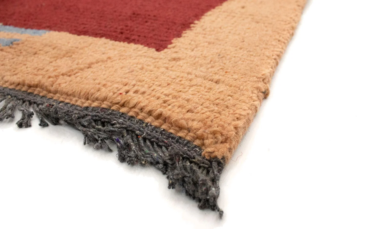 Nepal Teppich 140 x 70 cm - rot - Image 2