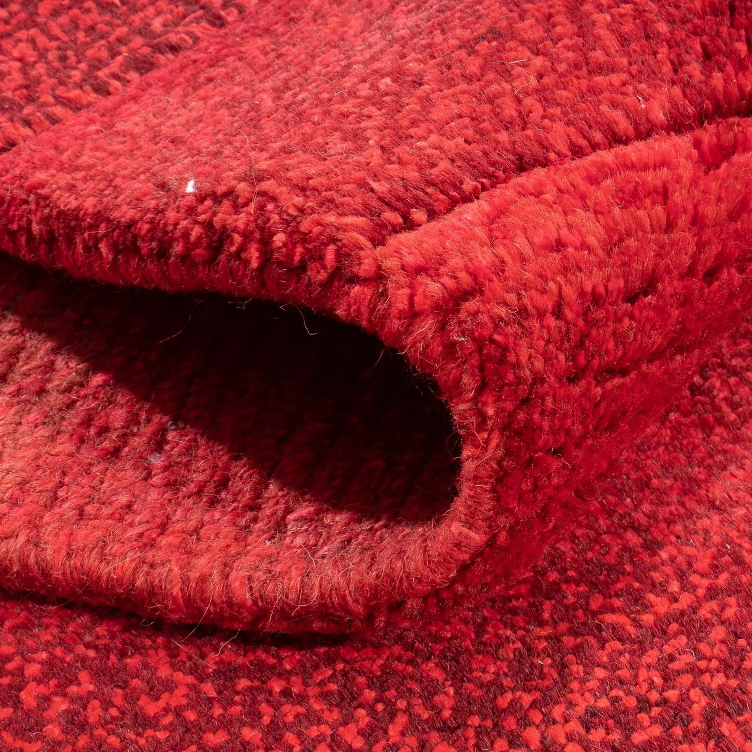 Nepal Teppich - 140 x 73 cm - rot - Image 4