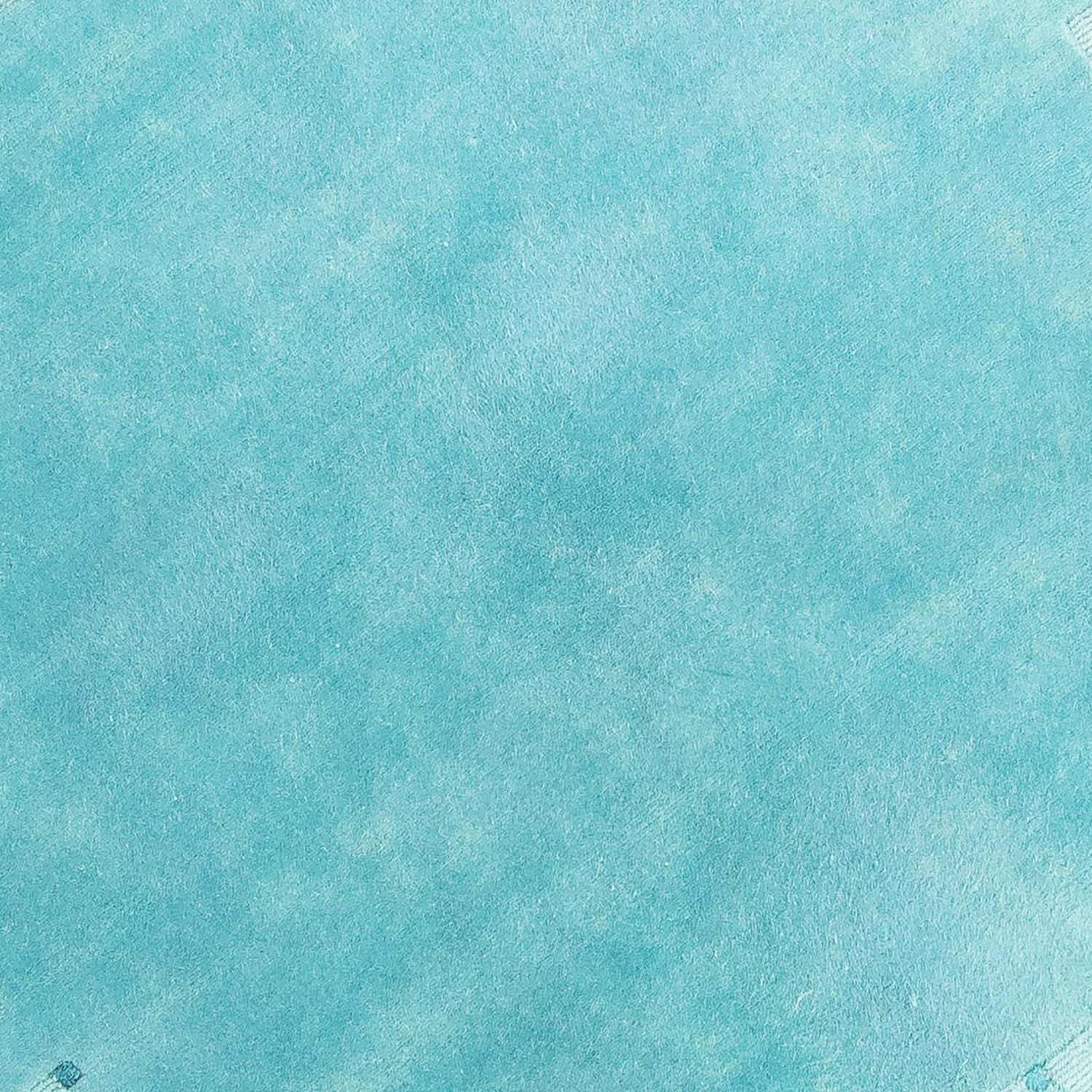 Nepal Teppich 151 x 151 cm - hellblau - Image 2