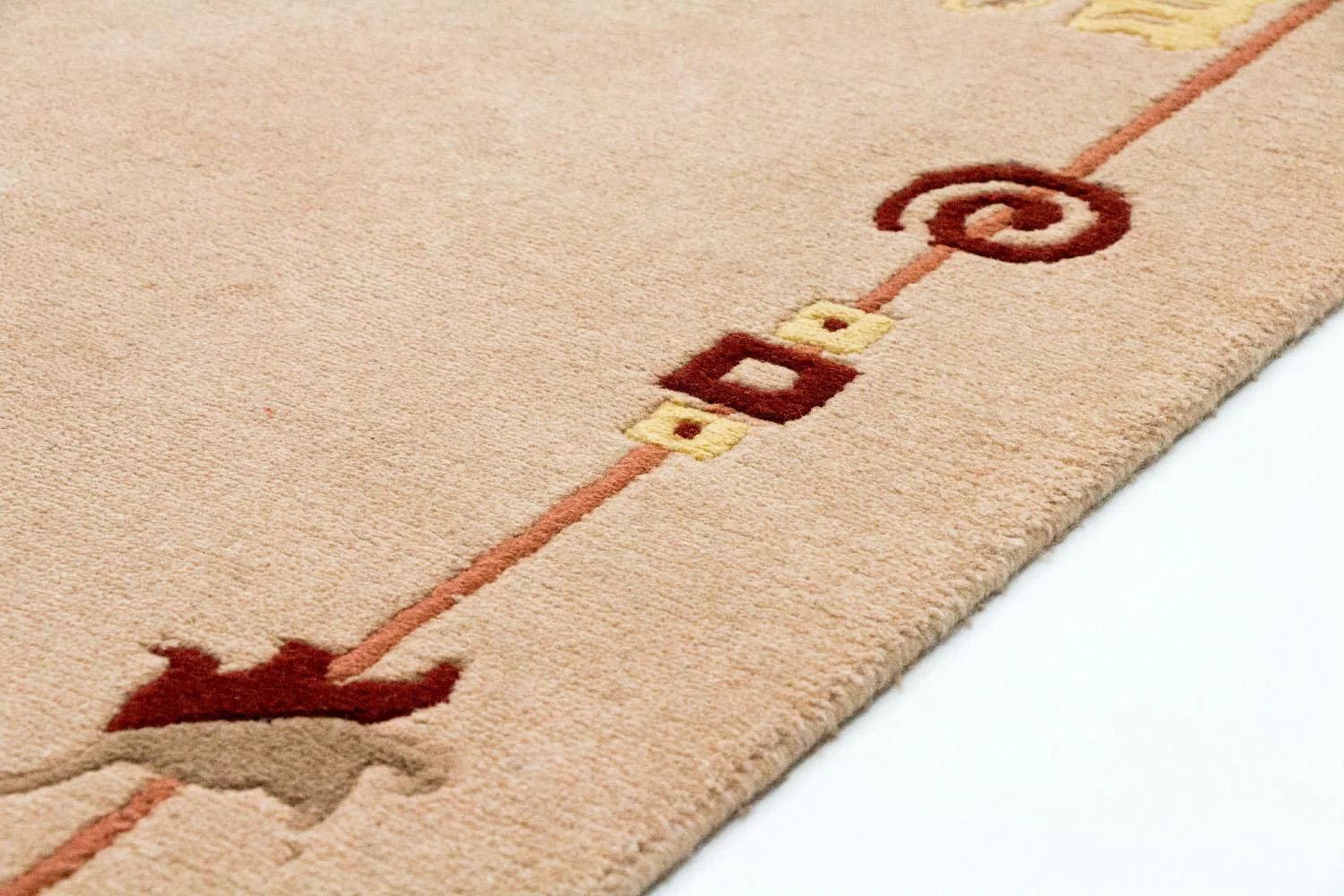 Nepal Teppich 180 x 120 cm - mehrfarbig - Image 3