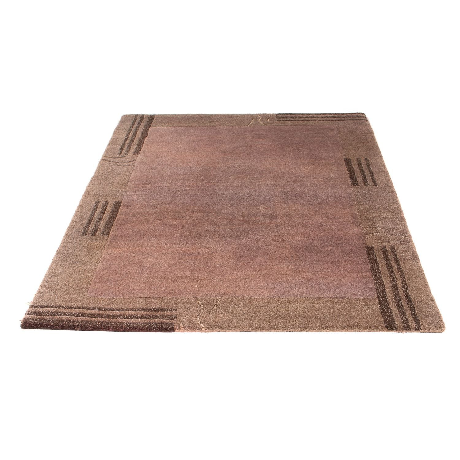 Nepal Teppich 180 x 124 cm - hellchoco - Image 5