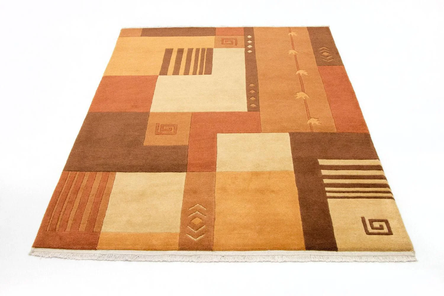 Nepal Teppich 184 x 120 cm - mehrfarbig - Image 5