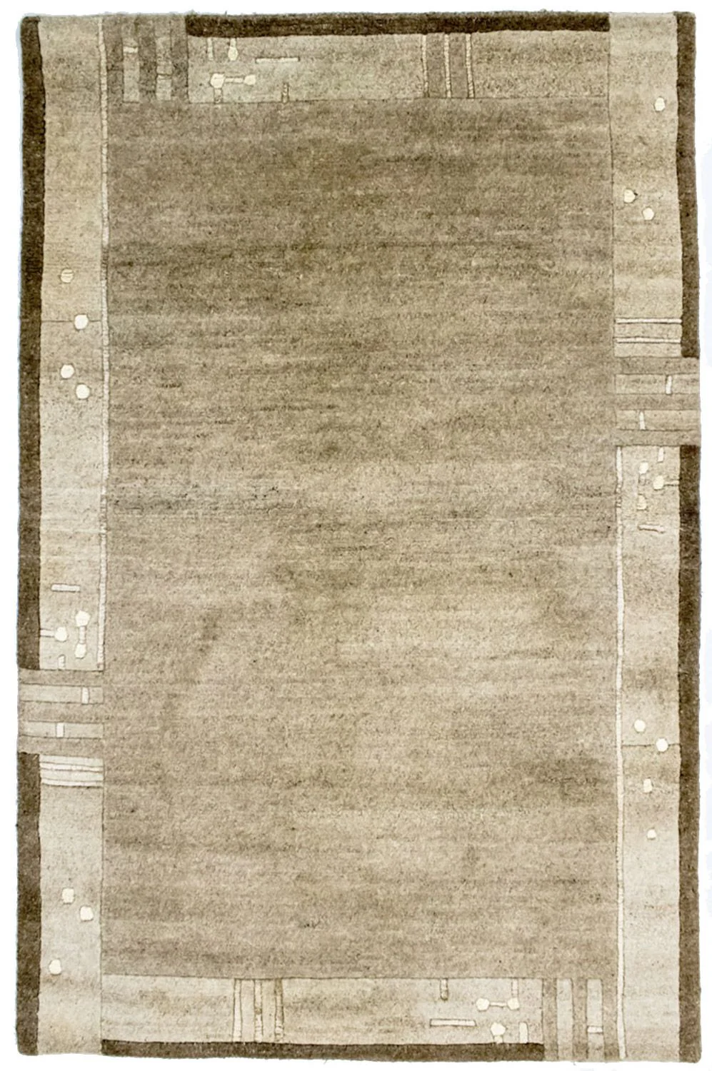 Nepal Teppich 187x120cm - Wollteppich