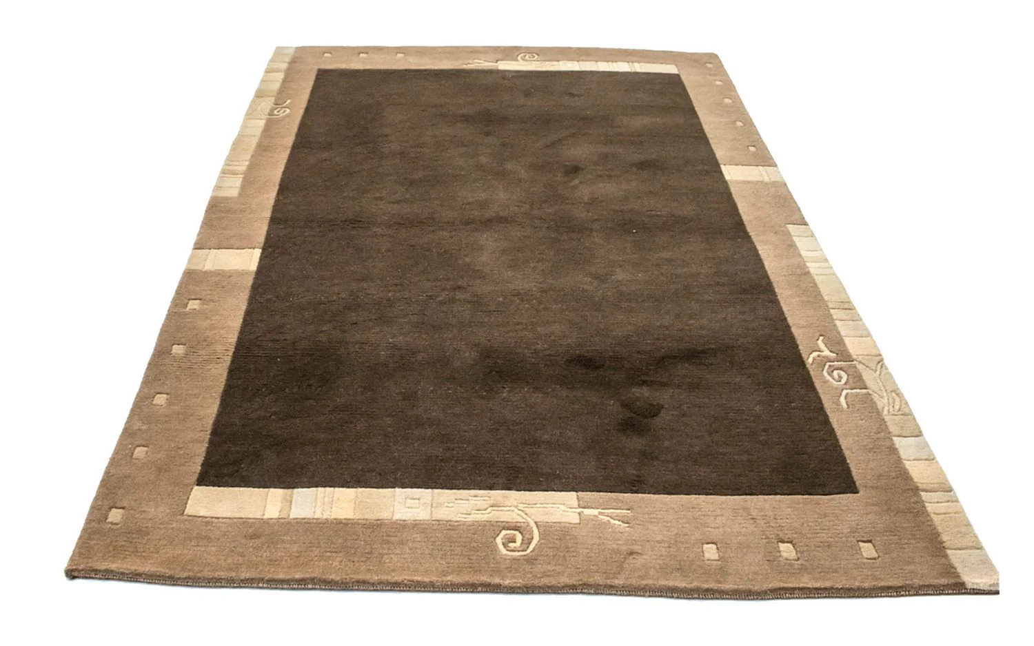 Nepal Teppich 197 x 143 cm - braun - Image 5