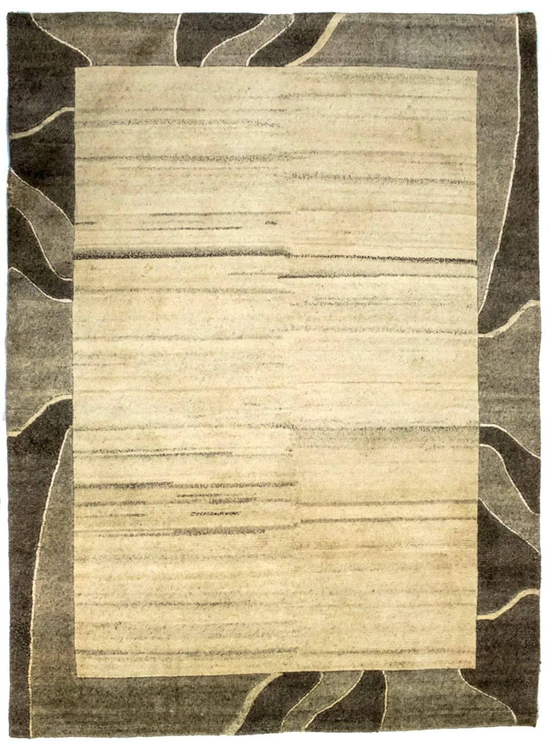 Nepal Teppich 198x144cm - Wollteppich