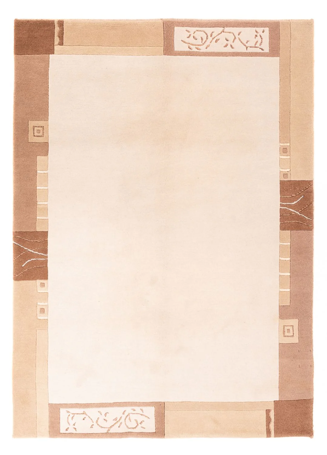 Nepal Teppich 200x141cm - Wollteppich