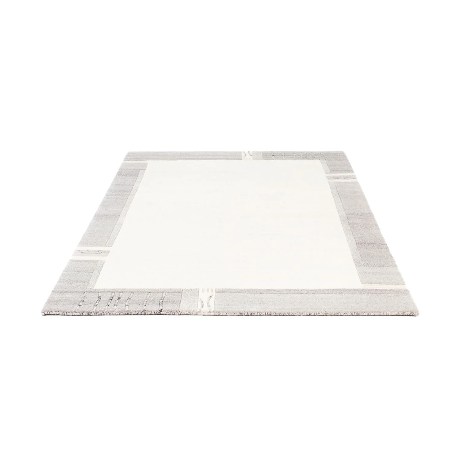 Nepal Teppich - 200 x 142 cm - weiß - Image 5
