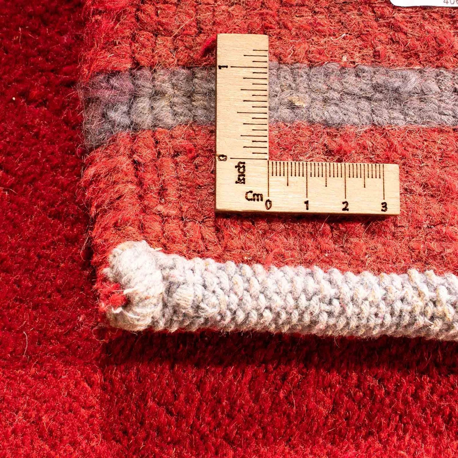 Nepal Teppich 228 x 162 cm - rot - Image 6