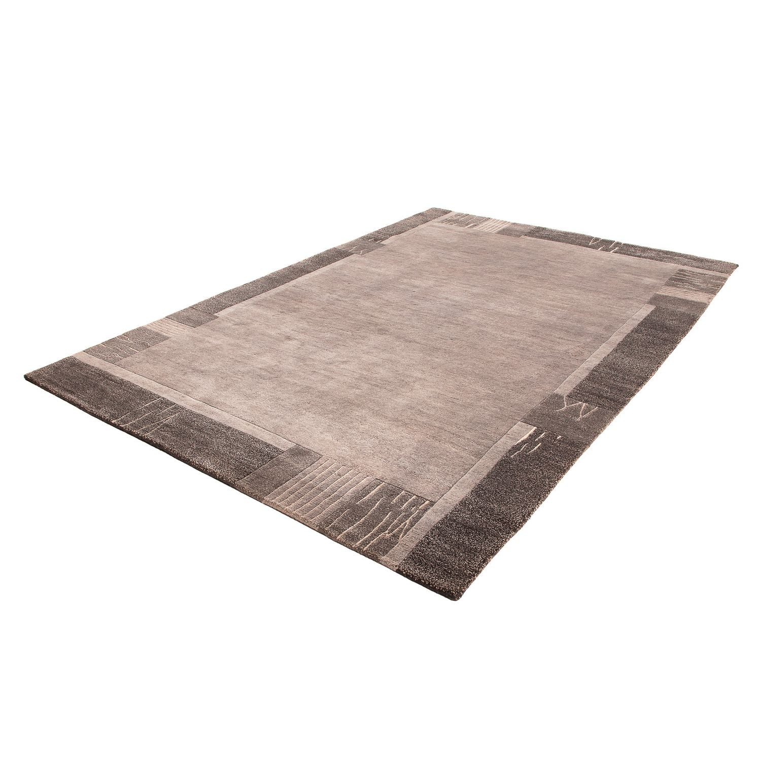Nepal Teppich 300 x 203 cm - hellchoco - Image 5