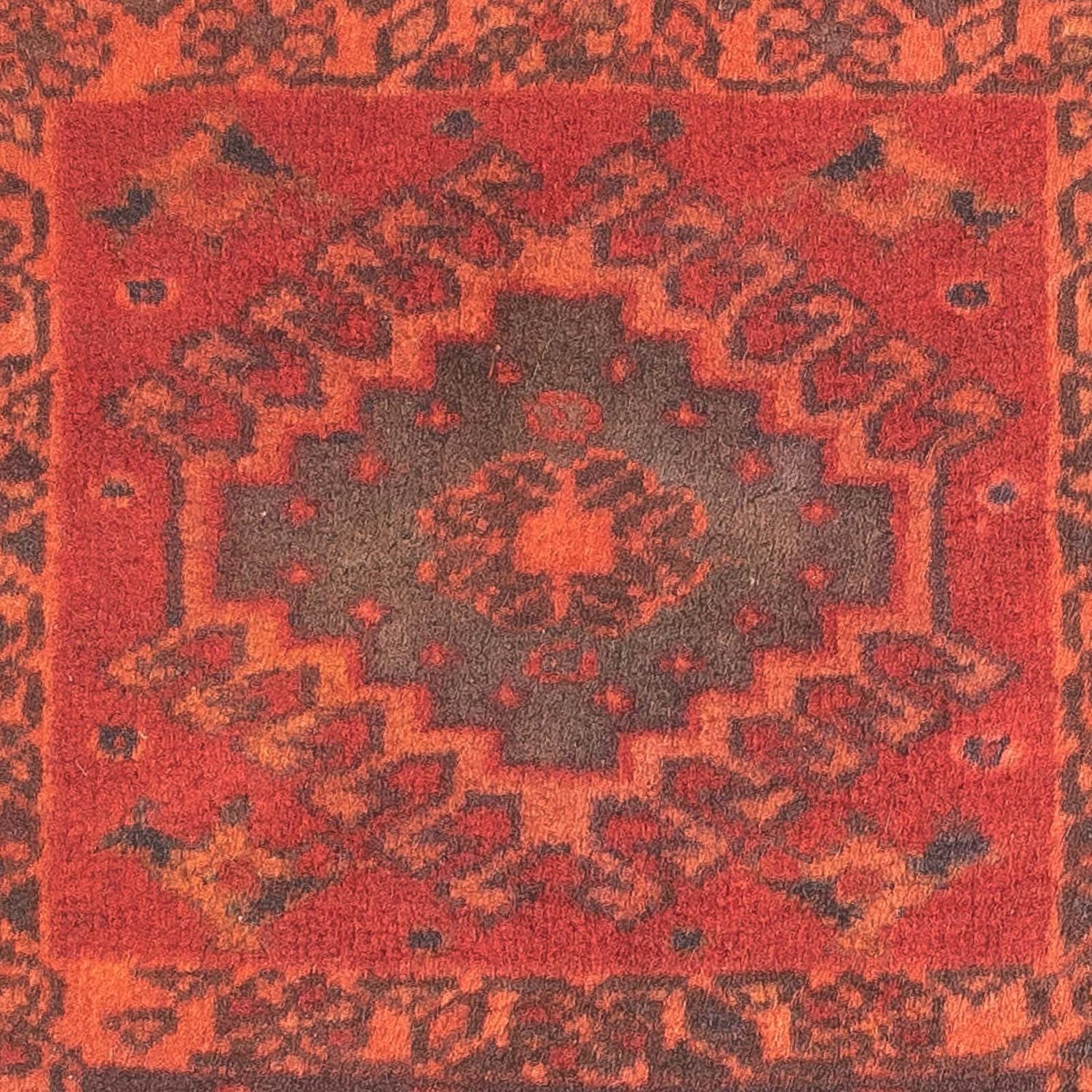 Orientteppich 100 x 60 cm - dunkelrot - Image 3