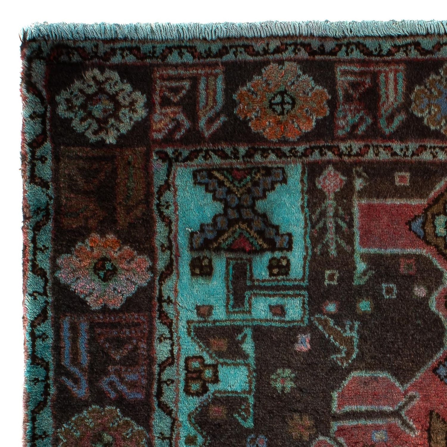 Orientteppich 108 x 101 cm - mehrfarbig - Image 3