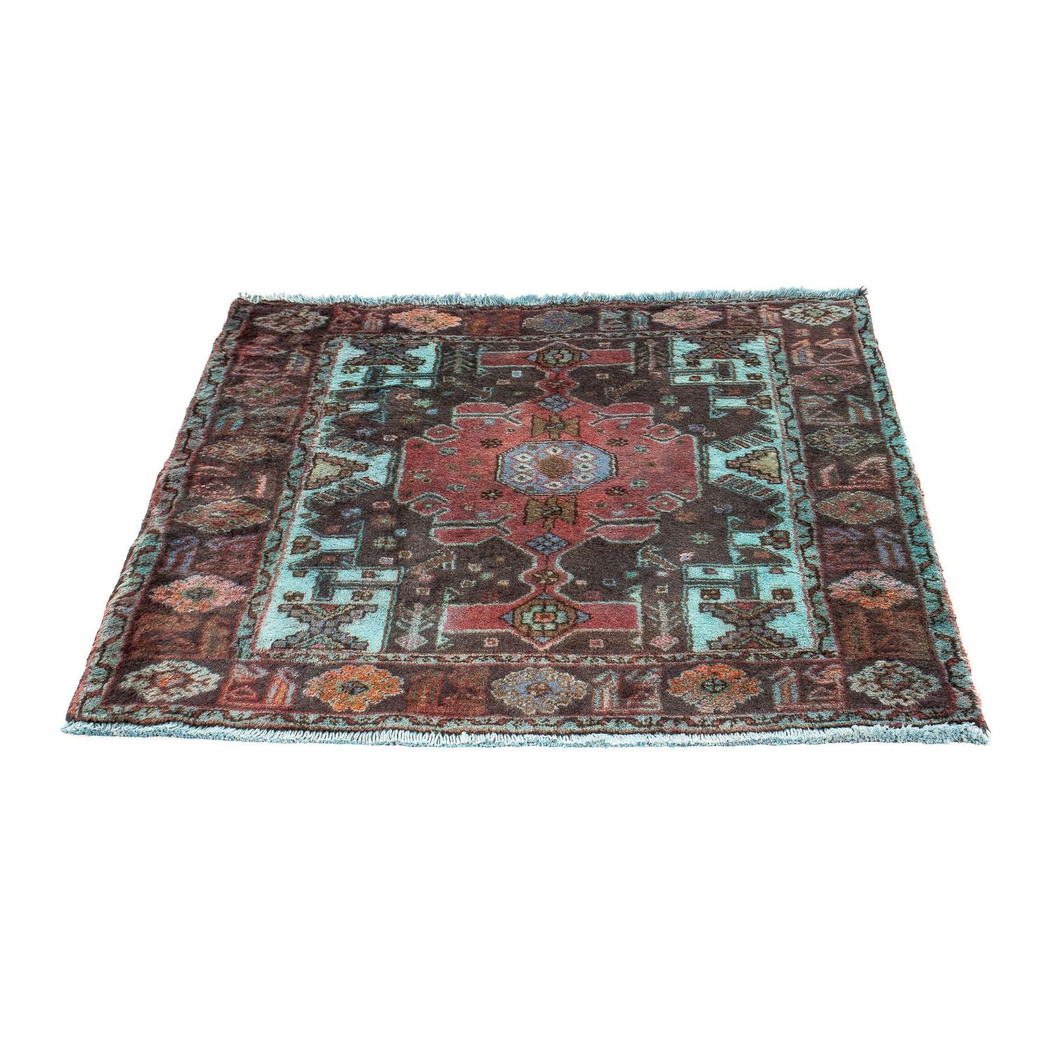 Orientteppich 108 x 101 cm - mehrfarbig - Image 4