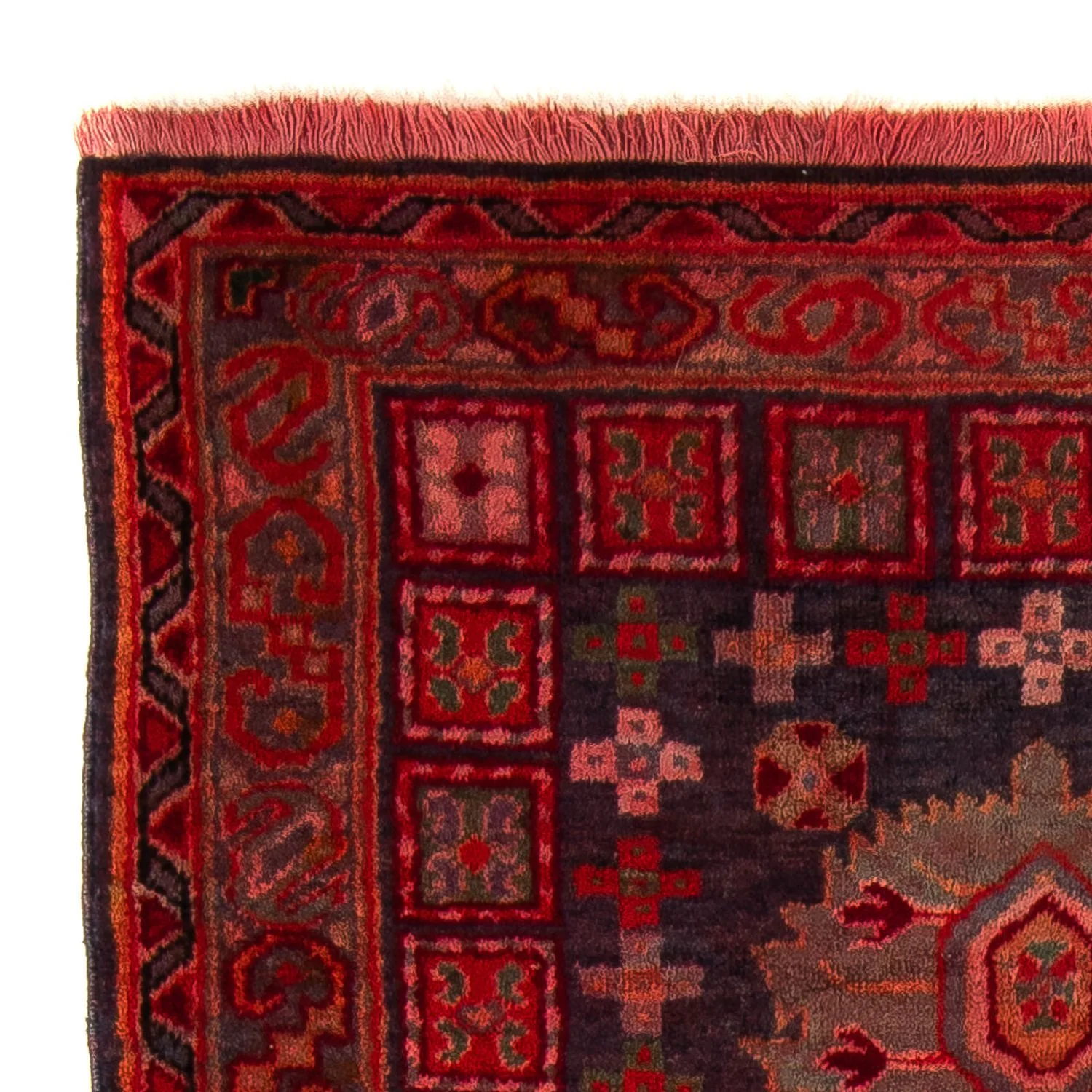 Orientteppich 154 x 78 cm - dunkelrot - Image 3