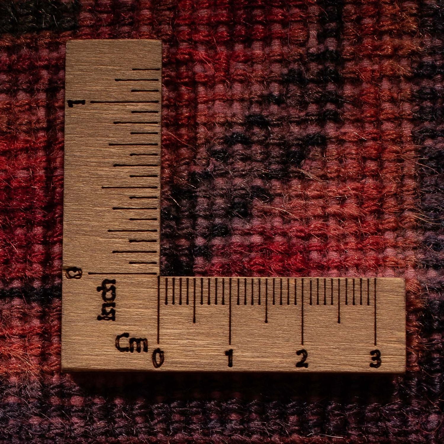 Orientteppich 154 x 78 cm - dunkelrot - Image 6