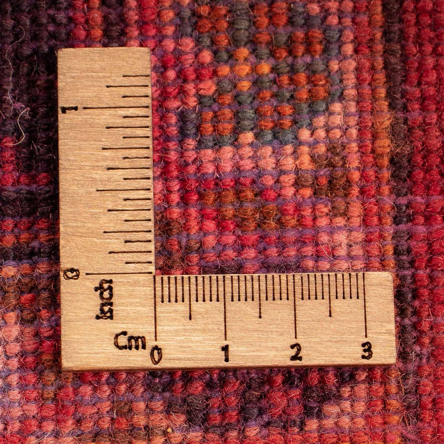 Orientteppich 155 x 100 cm - dunkelrot - Image 6