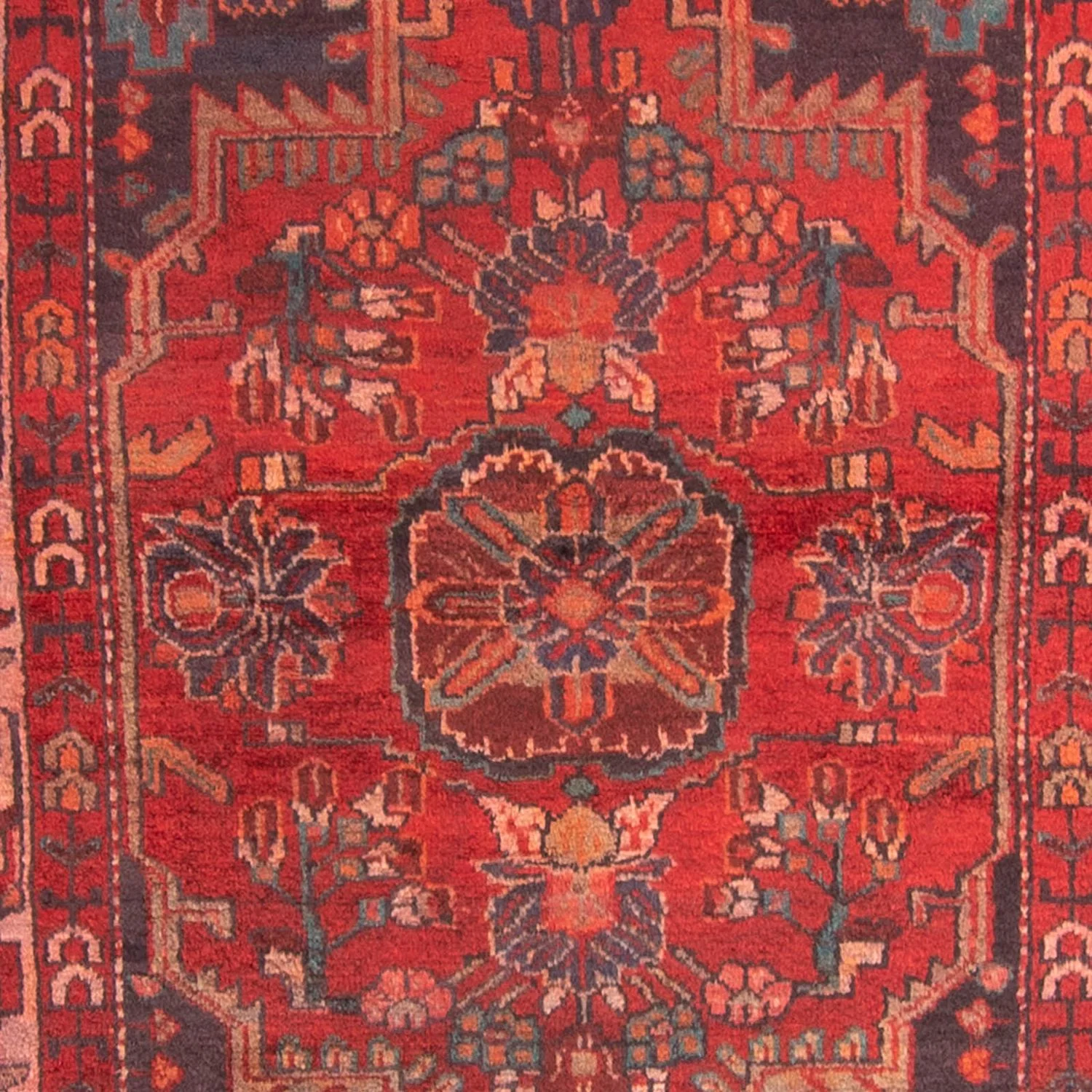 Orientteppich 174 x 112 cm - dunkelrot - Image 2