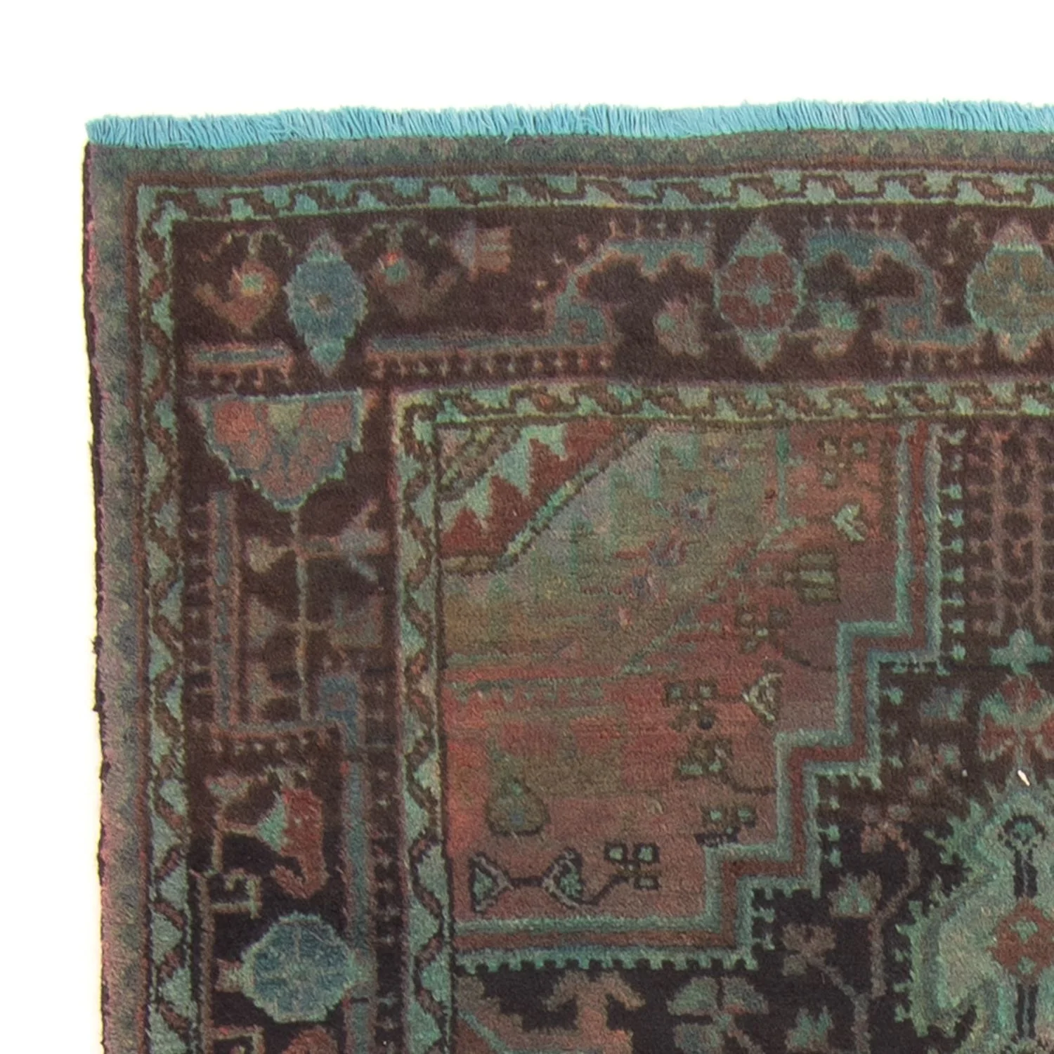 Orientteppich 174 x 120 cm - hellblau - Image 3